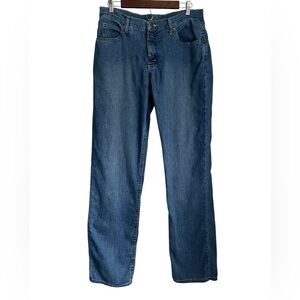 Wrangler Men’s Rugged Flexband Waist Classic Blue Denim Jeans‎ 34x34